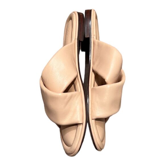 J. CREW Shoes Women's 8.5 Pink Sandal Menorca Padded Cross-Strap BE789 Open Toe - Picture 6 of 7